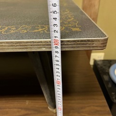 テーブル　脚がたためますの画像