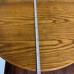 収納付き　折りたたみテーブルの画像