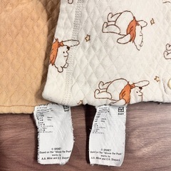 ユニクロキルトパジャマ100サイズ　明日までの画像