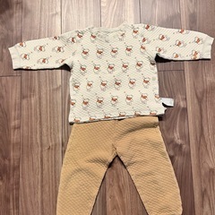 ユニクロキルトパジャマ100サイズ　明日までの画像