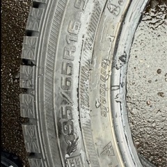 【薄皮ありバリ溝】冬 グッドイヤーアイスナビ6 195/65/16の画像