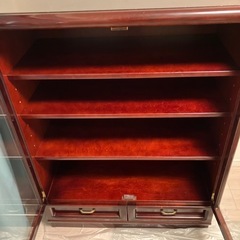 オールド　カリモク　キャビネット　の画像