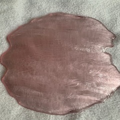 ガラスの紅白プレートの画像