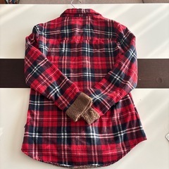 裏起毛チェックシャツ
の画像
