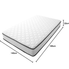 タンスのゲン マットレス ダブル 極厚22cmの画像