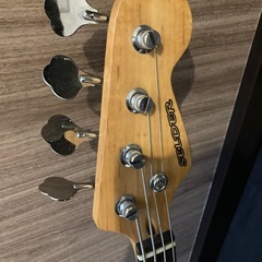 SELDER プレシジョンベース ブラック　エレキベースの画像