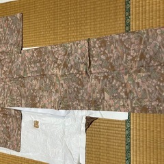 ①着物　和風生地　リメイク用　着物生地の画像