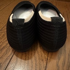 アンフィーロ　撥水＆洗えるニットシューズ” スクエア ニットパンプスの画像