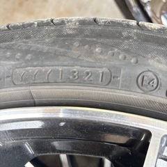 18インチホイール　タイヤ付きの画像