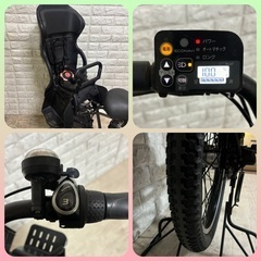 🌟🌸美品🌸室内保管🌸パナソニック 電動自転車 ギュットアニーズ 子供乗せ  🌈新基準🌈bdaの画像