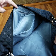 BORPORT ボストンバッグ（ブラック）未使用品の画像