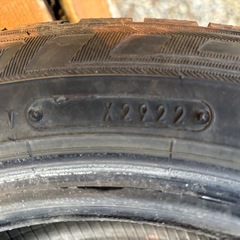 ダンロップウインターマックス03☆155/65R14☆6〜7部山の画像