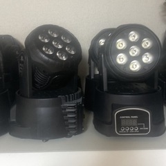 ミニムービングライトWASH4個セットの画像