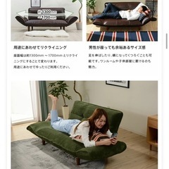2人掛けソファ、ソファーベッドの画像