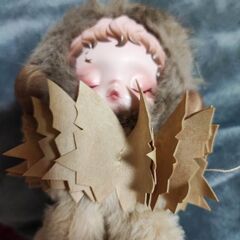 popmart skullpanda 正規品ぬいぐるみキーホルダーの画像