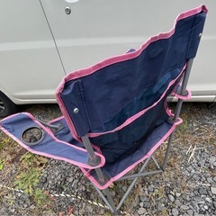 折りたたみチェア　アウトドア　2脚セット　ワンコイン　の画像