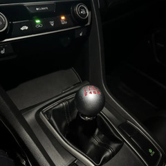 アルミ　シフトノブ 6速　シフトヘッド　M10x1.5　チタンカラー　フィット　シビック　インテグラ　S2000　未使用　新品　社外品の画像