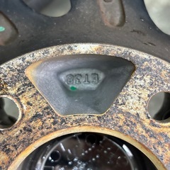 BADX タービンRE 20インチ 8J+38 PCD114.3 20アルファード使用の画像