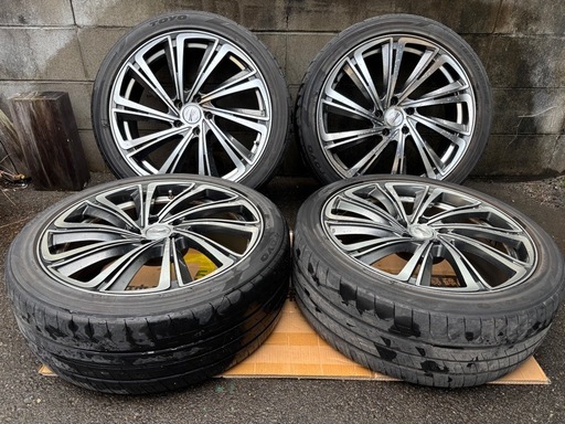 BADX テンペストタービンRE 20インチ 8J+38 PCD114.3 20アルファード使用