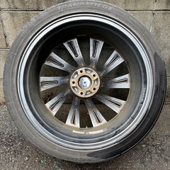 BADX タービンRE 20インチ 8J+38 PCD114.3 20アルファード使用の画像