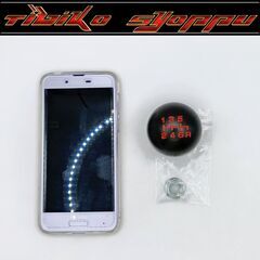 アルミ　シフトノブ 6速　シフトヘッド　M10x1.5　ブラック　フィット　シビック　インテグラ　S2000　未使用　新品　社外品の画像