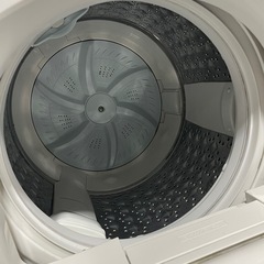 TOSHIBA 7.5kg 洗濯機 2019年製.動作確認済みの画像