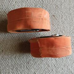 【引取限定】キャリーベルト 一人用 運搬ベルト冷蔵庫 運搬ベルト 家具移動 2本セット 洗濯機 段ボール 荷物 引っ越し 背負い型 (オレンジ)の画像