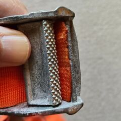 【引取限定】キャリーベルト 一人用 運搬ベルト冷蔵庫 運搬ベルト 家具移動 2本セット 洗濯機 段ボール 荷物 引っ越し 背負い型 (オレンジ)の画像