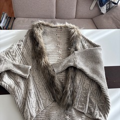 ドルマンタイプカーディガンの画像