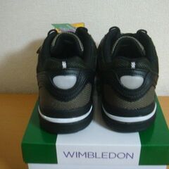 ウィンブルドン スニーカー 054WS 26.5cm ブラック ランニングシューズ WIMBLEDON メンズ 防水スニーカー 未使用の画像