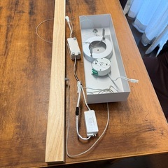 ペンダントライト　バータイプ　ナチュラルウッドの画像