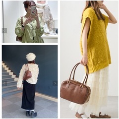 美品★w closet⭐︎ スクエアボストン BAG定価 ¥7500の画像