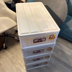 たっぷり収納ケース×4の画像
