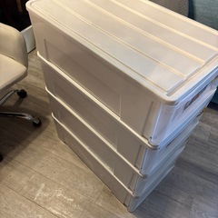 たっぷり収納ケース×4の画像