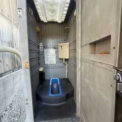 和式簡易水栓トイレ　中古品　1基の画像