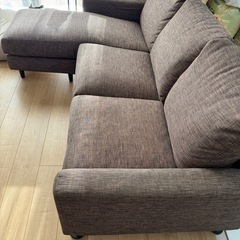 L字型ソファの画像