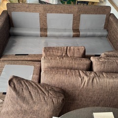 L字型ソファの画像