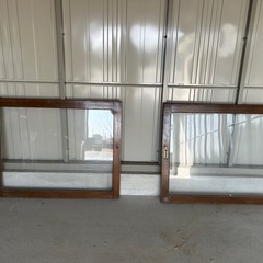 古民家　ガラス戸２枚の画像