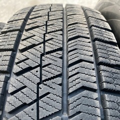 BS VRX2 155/65R14 4本 8分山 バリ山 軽自動車にの画像