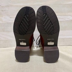 REGAL リーガル ウィングチップ レースアップブーツ 23cmの画像