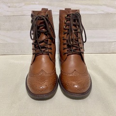 REGAL リーガル ウィングチップ レースアップブーツ 23cmの画像