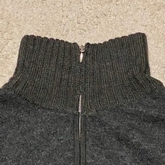 PINION ウール100%切替 ジップアップジャケット LLの画像