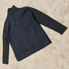 PINION ウール100%切替 ジップアップジャケット LLの画像