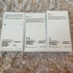 iphone 空箱　3ケの画像