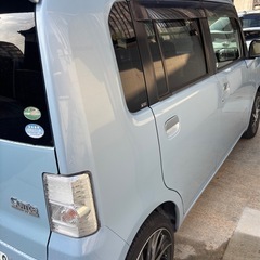 車検付き2027年2月　ダイハツ　LED ヘッドライト及びフォグ　ムーブコンテ　X  水色　フォグ付きテールクリアの画像