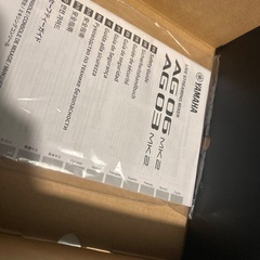 YAMAHA AG06 オーディオミキサー 未使用・箱と説明書付きの画像