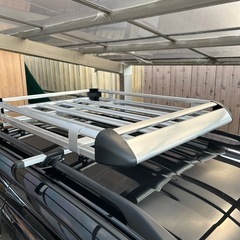 車用キャリアー　デリカミニやレールのある車用　耐荷重150キロ　おまけ付きの画像