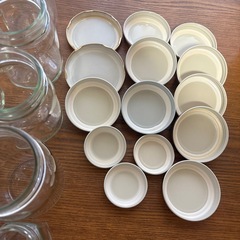 ビン 5種類 14個の画像