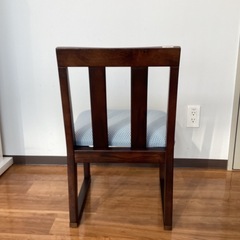 ダイニングチェア二脚セット【町田市再生家具】　252448の画像