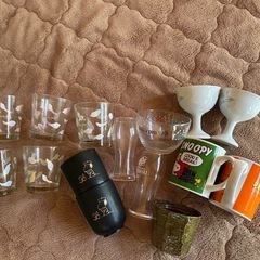 ご飯茶碗　コップ　の画像